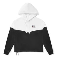 (WMNS) Vans Pullover Hood Athleisure Casual Sports White Black VN0A4RBFBLK