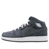 (GS) Air Jordan 1 Retro Mid 'Cool Grey' 554725-022