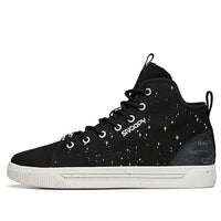 (WMNS) ANTA x Snoopy High Top Canvas Shoes 'Black White' 922138601-1