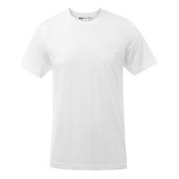 Y-3 Solid Color Minimalistic Round Neck Short Sleeve Unisex White CE8741