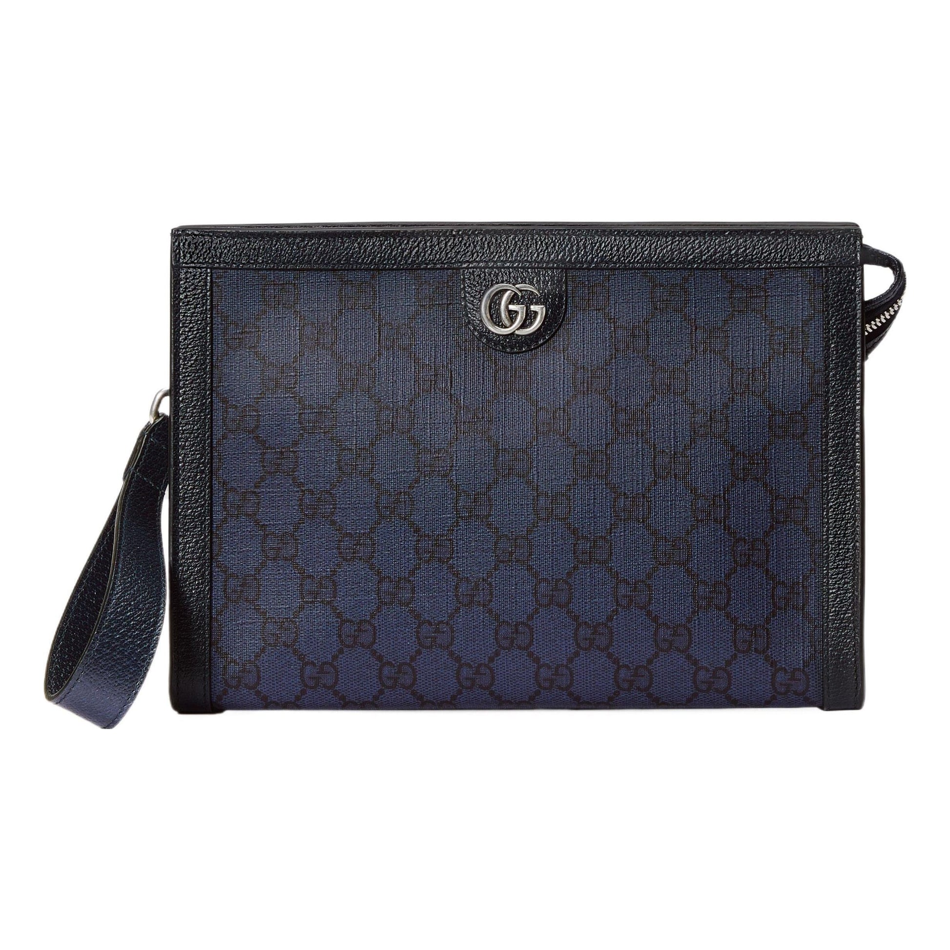 Gucci Ophidia GG Supreme Canvas Pouch 'Dark Blue' 760243-UULBN-4055