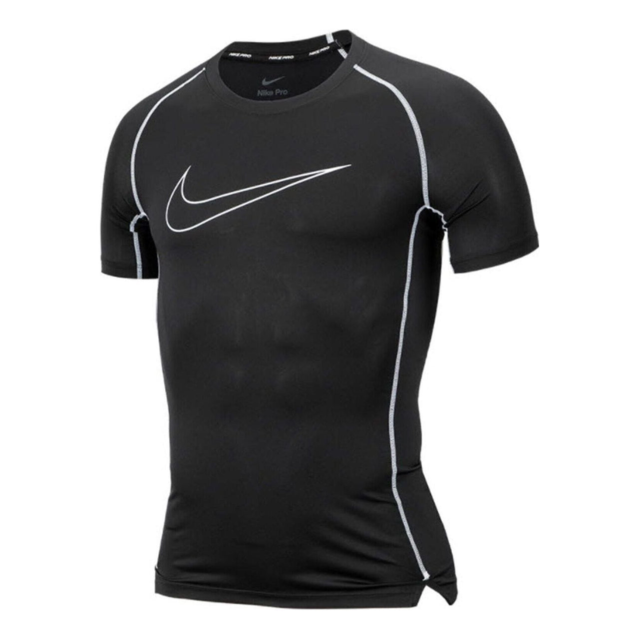 Nike Pro Dri-Fit Tight Short-sleeved 'Black' DD1993-011