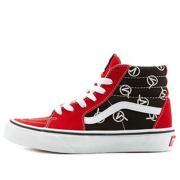 (PS) Vans SK8-Hi 'Red Black' VN0A4BUW17B