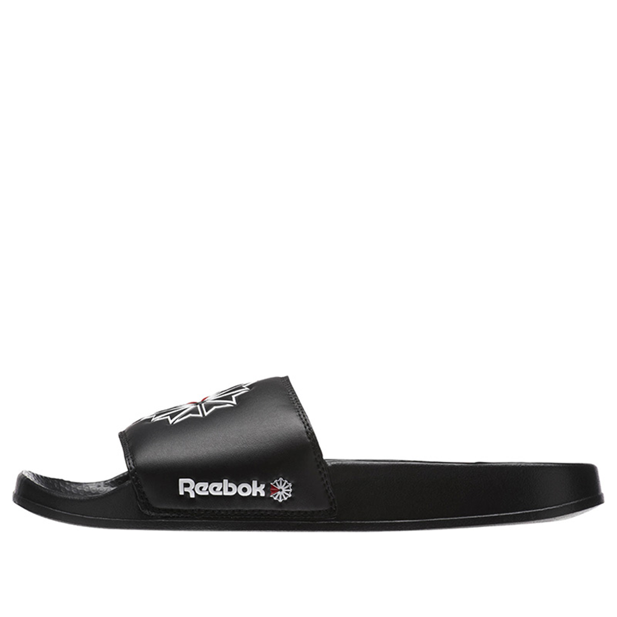 Reebok Classic Slide Cozy Non-Slip Outdoor Sports Slippers Black CN0739