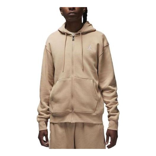 Air Jordan Full-Zip Fleece Hoodie 'Hemp' FJ7771-200