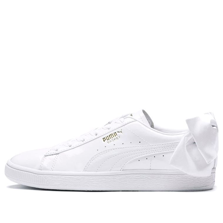 (WMNS) PUMA Basket Bow 'White' 368118-02
