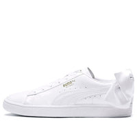(WMNS) PUMA Basket Bow 'White' 368118-02