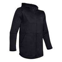 Men's Under Armour WarmUp Training Sports Zipper hooded Tops Black 1345259-001