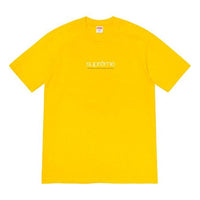 Supreme Week 1 Five Boroughs Tee LogoT SUP-SS21-406-YEL