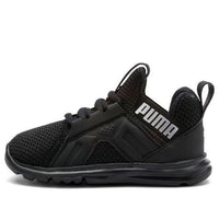 (PS) PUMA Enzo Weave Sports Running Shoes Black/White 192306-01