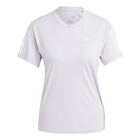 (WMNS) adidas Own the Run T-Shirt Asia Sizing 'Purple' IC5192