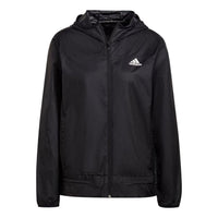 (WMNS) adidas AEROREADY Logo Running Windbreaker Asia Sizing 'Black' HD9340