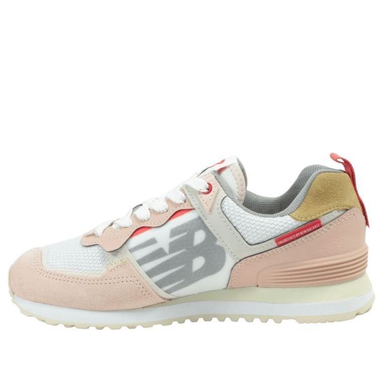 (WMNS) New Balance 574 Series Low Tops Retro Pink White WL574IBR