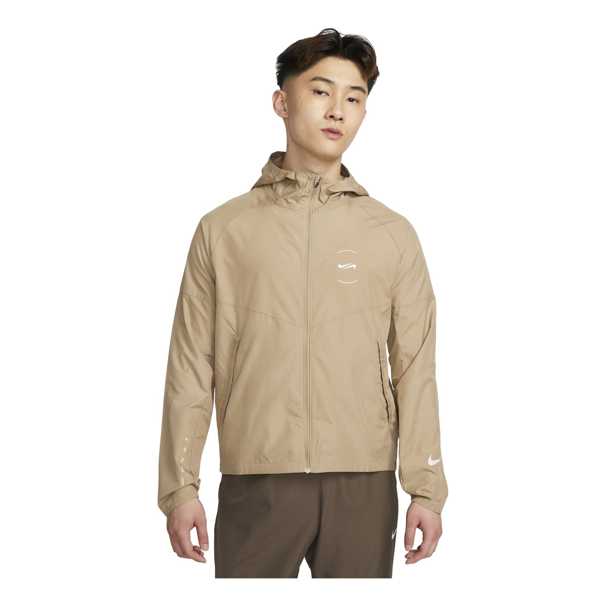Nike Repel Miler Running Jacket 'Khaki' FN7285-247