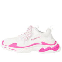 (WMNS) Balenciaga Triple S Sneaker 'White Fluo Pink' 524039W2CA35390