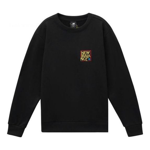 New Balance CNY Sweatshirts Asia Sizing 'Black' AMT11309-BK