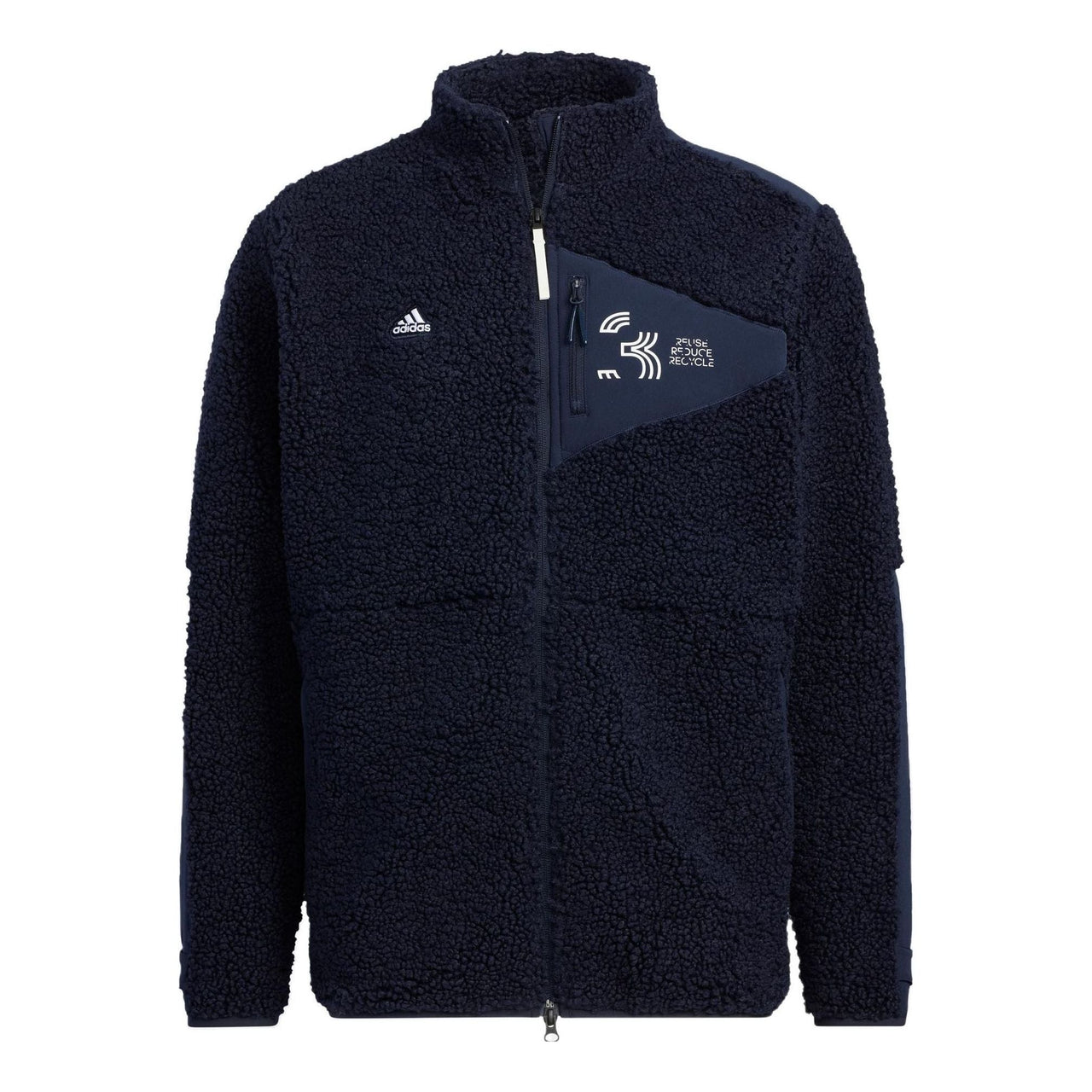 adidas Play Green Full-Zip BOA Long Sleeve Jacket 'Dark Ink Blue' HG5780