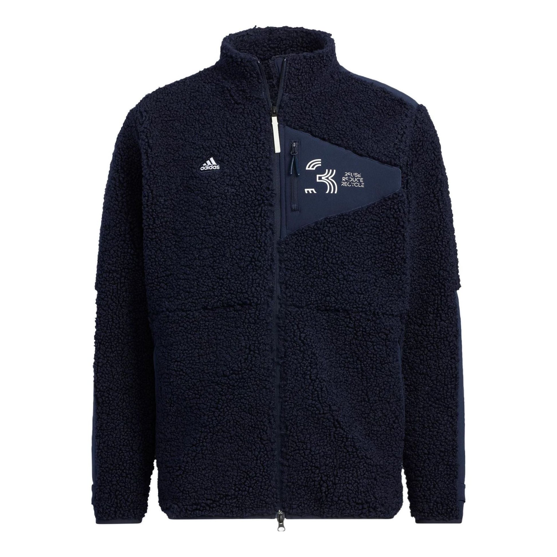 adidas Play Green Full-Zip BOA Long Sleeve Jacket 'Dark Ink Blue' HG5780