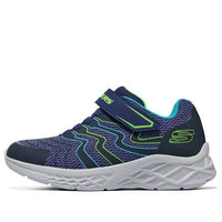 (GS) Skechers Microspec II Trainers 'Navy Blue' 403922L-NVLM