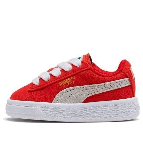 (TD) PUMA Suede Toddler Red/White 353636-03