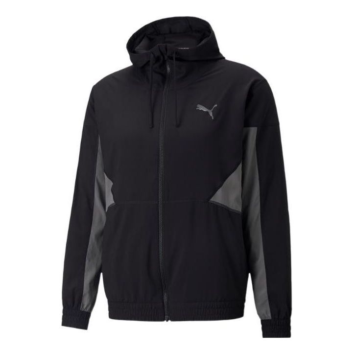 PUMA Fit Woven Jacket 'Black' 522970-01