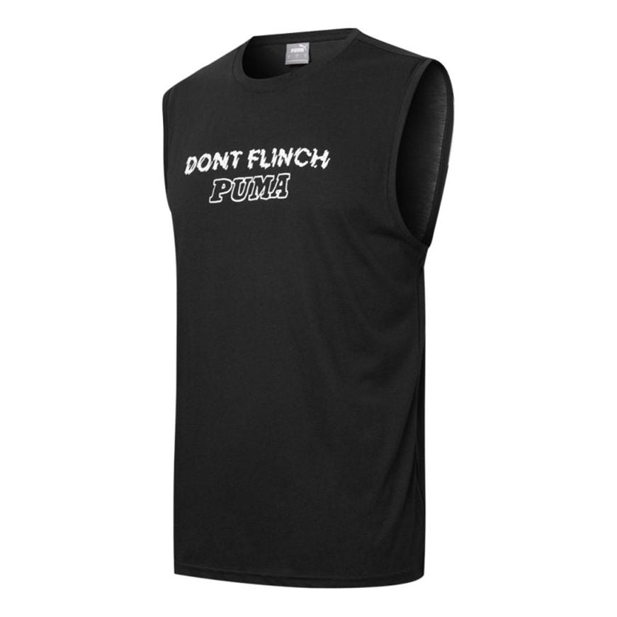 PUMA Don't Flinch Basketball T-Shirt 'Black White' 532129-02