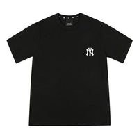 MLB New York Yankees Basic Round Neck Short Sleeve Unisex Black 31TS05031-50L