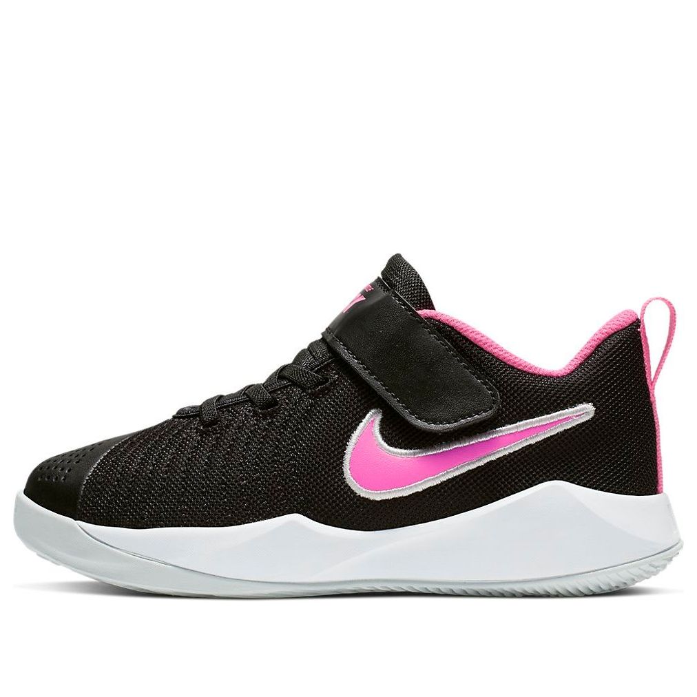 (PS) Nike Team Hustle Quick 9 'Black Pink Blast' AT5299-003