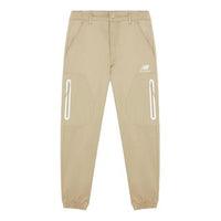 New Balance Logo Classic Cotton Pants Asia Sizing 'Khaki' AMP14325-BEI