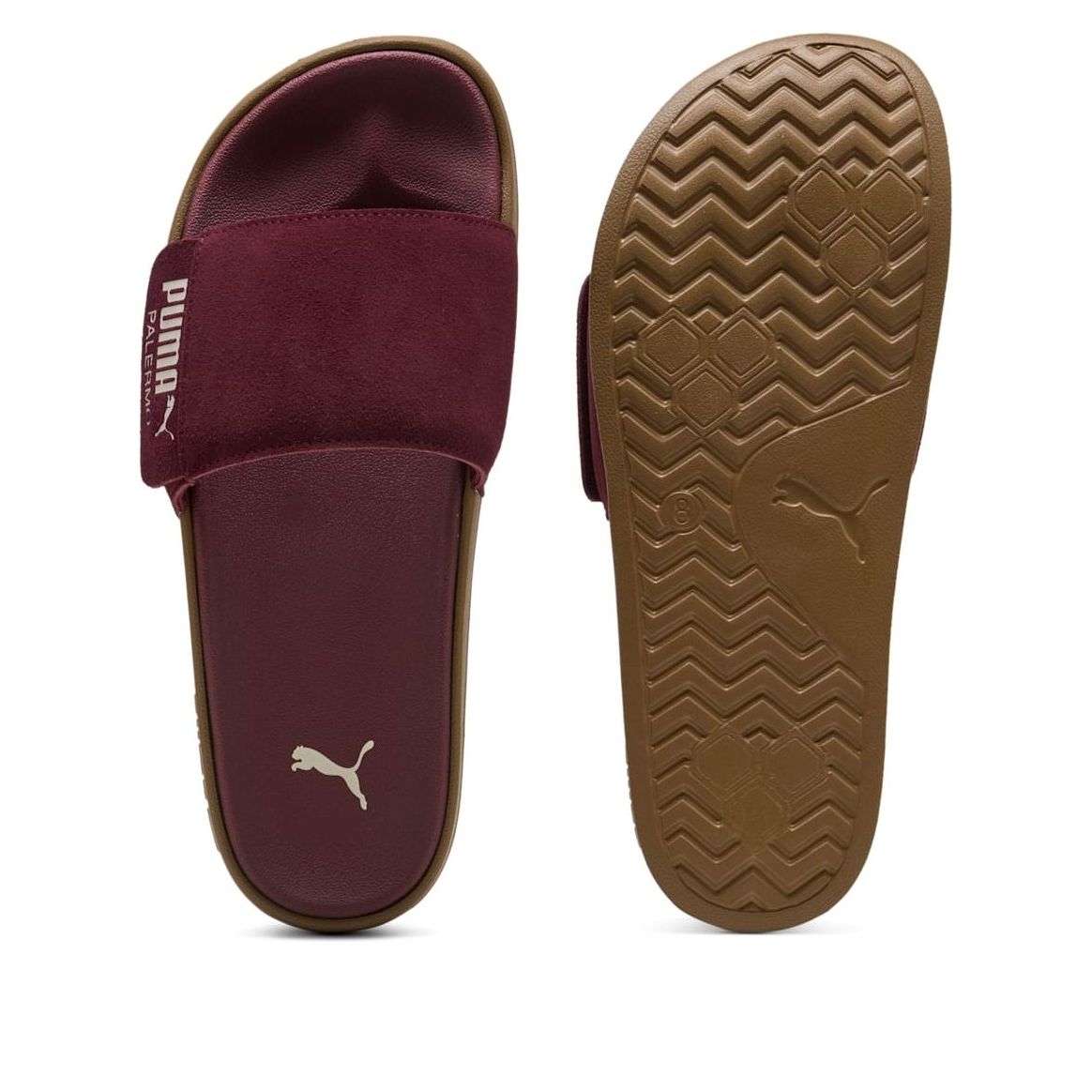 PUMA Leadcat 2.0 Palermo Foil Slides 'Ruby Shimmer' 399041-08