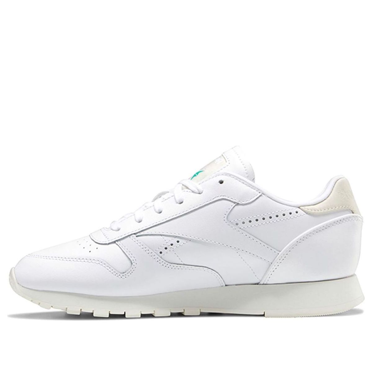 (WMNS) Reebok Classic Leather 'White Green' FV1078