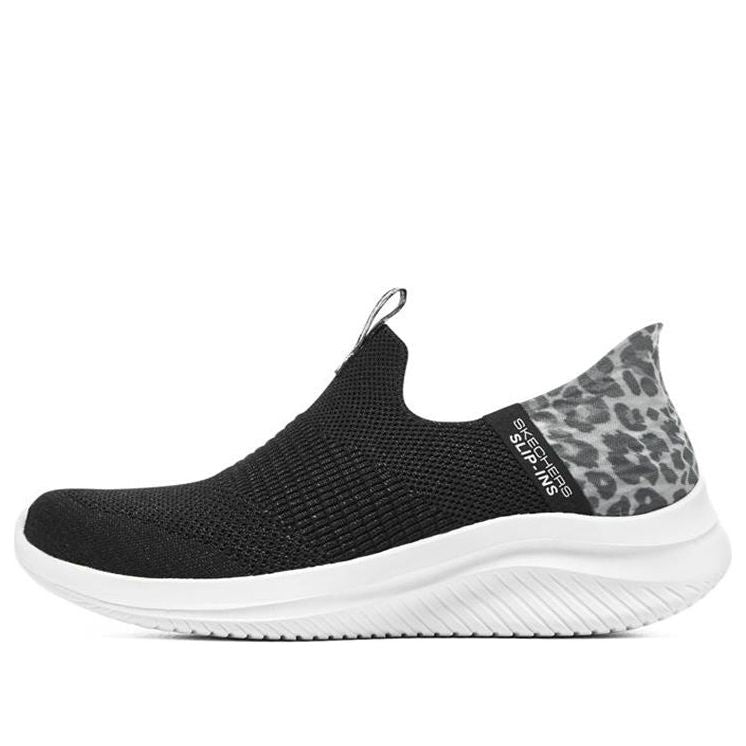 (WMNS) Skechers Ultra Flex 3.0 'Black Leopard' 149712-BKLD