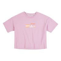 Li-Ning x Disney Crossover Mickey Printing Short Sleeve Pink AHSQ126-2