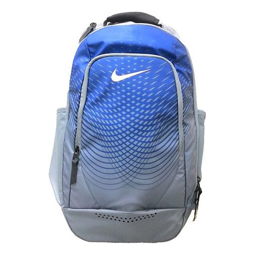 Nike Shock Absorption rubber pad Large Capacity Casual Sports backpack schoolbag Unisex cold grey Gray BA5106-065