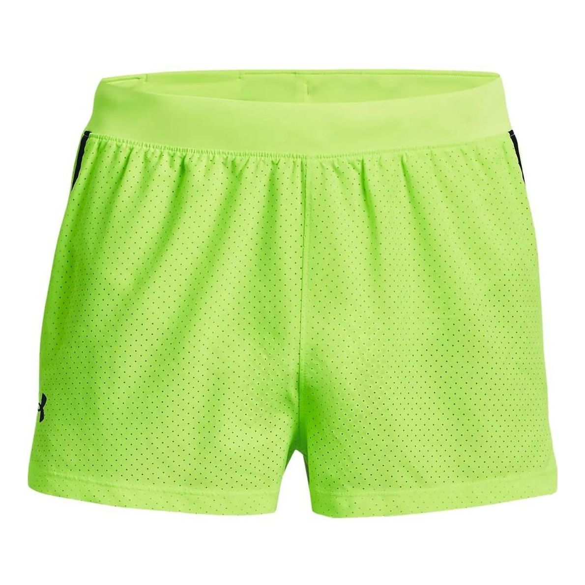 Under Armour Launch Split 3 inch Running Shorts 'Neon Green' 1377813-369