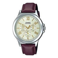 Casio Dress Analog Watch 'Brown Champagne Gold' MTP-V300L-9A