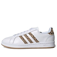 (WMNS) adidas neo Grand Court 'White Brown' FY8949