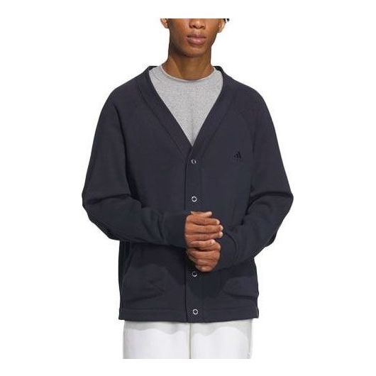 adidas ALL SZN Oversized Cardigan 'Black' IX6816
