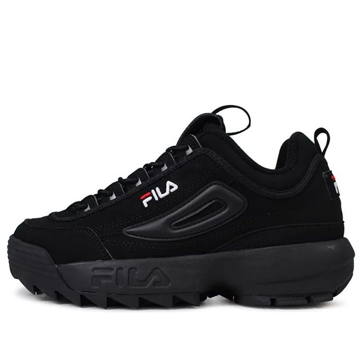 FILA Disruptor 2 Low Top Daddy Shoes Black FS1HTA1078X_BBK