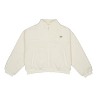 (WMNS) New Balance Casual Full-Zip Jacket Asia Sizing 'White' MDD48132-IV
