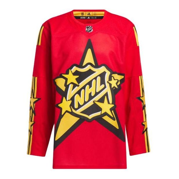 adidas x Drew House 2024 NHL All-Star Hockey Jersey Asia Sizing 'Red' IX5441