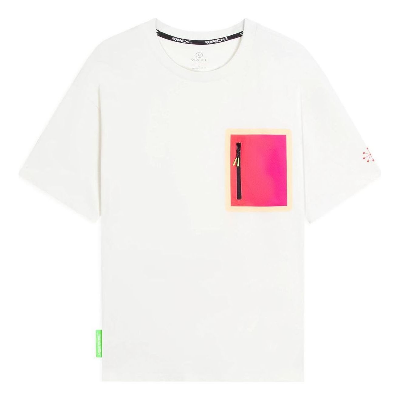 Li-Ning Way Of Wade Graphic Pocket T-shirt 'White' AHSSA43-1