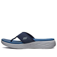 Skechers On-The-Go 600 Soft Sole Wear-Resistant Flip-Flops Blue 55375-NVBL