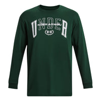 Under Armour Crest Heavyweight Long Sleeve T-shirt 'Green' 1379576-322