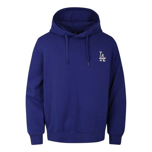 MLB hooded Loose Large LOGO Printing Sports Unisex Blue 31HDR1941-07U