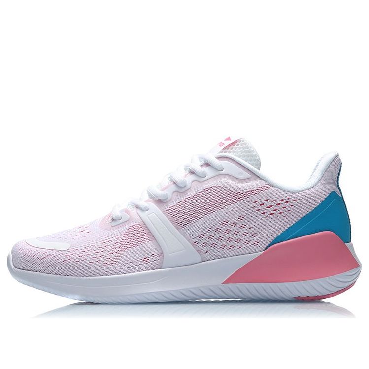 (WMNS) Li-Ning Running Shoes 'White Pink' ARHQ112-1