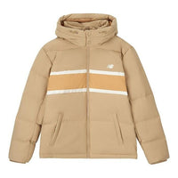 New Balance Sportswear Jacket Asia Sizing 'Khaki White' AMJ33341-INC