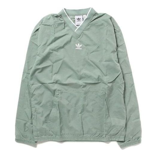 adidas Woven LS Top Long Sleeve 'Silgrn' HR8580