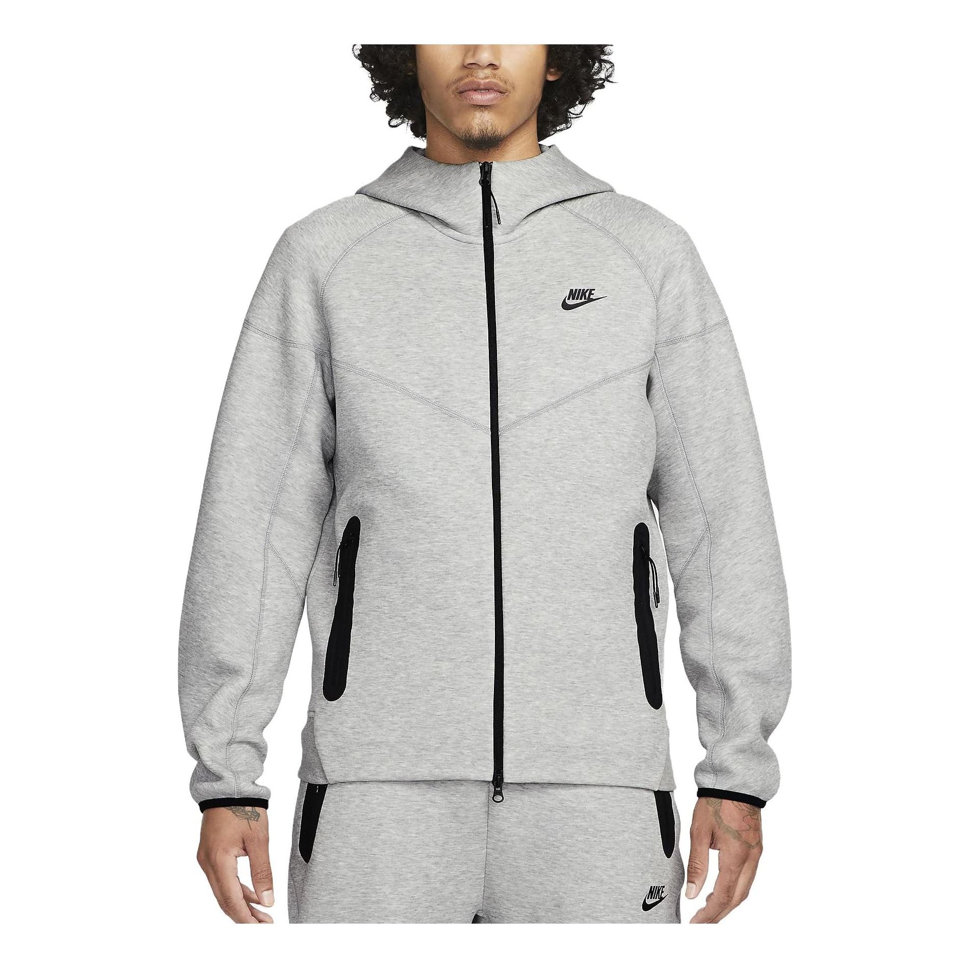 Nike Tech Fleece Windrunner Hooded Jacket 'Grey' FB7921-063