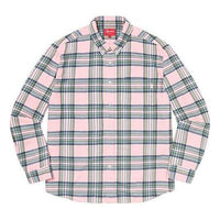 Supreme Tartan Flannel Shirt 'Pink Blue Grey' SUP-FW20-183
